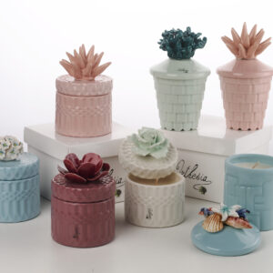 CANDELA CONICA CON TAPPO ORTHESIA DI MARE
