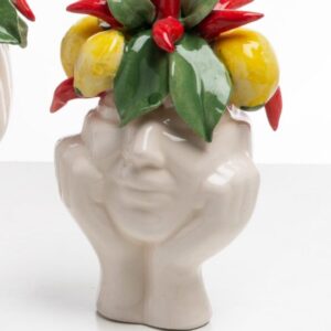 VOLTO MANI PIEGATE LIMONE E PEPERONCINO